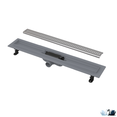 Лоток для душа Alcadrain APZ9-650 Simple желоб в комплекте с решеткой