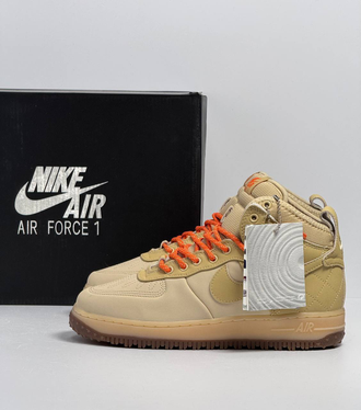 Nike Air Force 1 Duckboot Grain Starfish с мехом