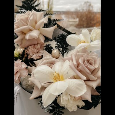 Букет "Чёрная жемчужина"