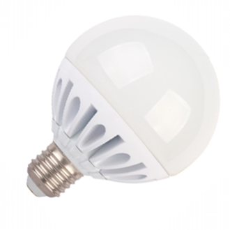 Лампа светодиодная Ecola шар G95 E27 20W 2700K 2K 130x95 ребрист.алюм.Premium K7LW20ELC