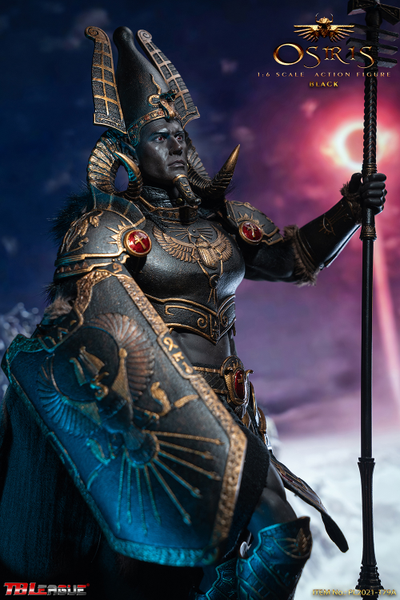 Осирис в черном - Коллекционная ФИГУРКА 1/6 Osiris Black (PL2021-179A) - TBLeague