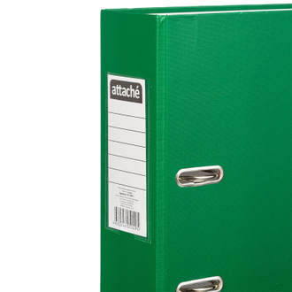 Папка регистратор с арочным механизмом, Attache Экономи 80 мм, зеленый