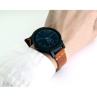 Купить кожаный ремешок Primria для умных часов Ticwatch Pro на умном гаджете