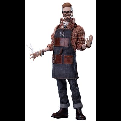 Барбер Тони - Коллекционная ФИГУРКА 1/6 Gathering Trend Series FirstRound Oil head Barber Tony (JC-001) - YUANXINGSHI