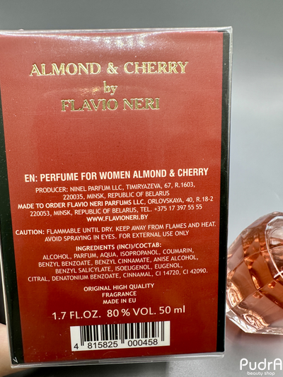 FLAVIO NERI Духи для женщин ALMOND & CHERRY 50 мл