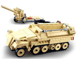 Слубан Военный конструктор Бронетранспортер Ханомаг (Hanomag)