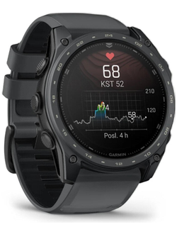Часы Garmin Tactix 8 - 51mm, Amoled Cerakote Grey
