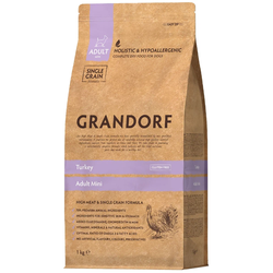 Grandorf (Грандорф): сухой корм для собак мини-пород, Индейка 1 кг