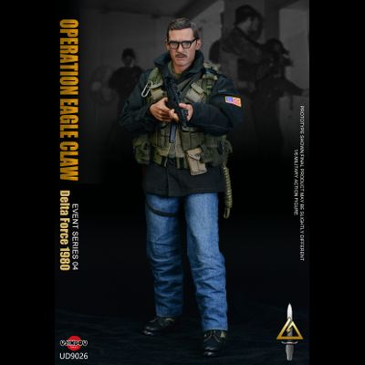 Боец отряда "Дельта", операция "Орлиный коготь" 1980 г - Коллекционная ФИГУРКА 1/6 scale U.S. ARMY DELTA FORCE 1980 OPERATION EAGLE CLAW (UD9026) - UJINDOU