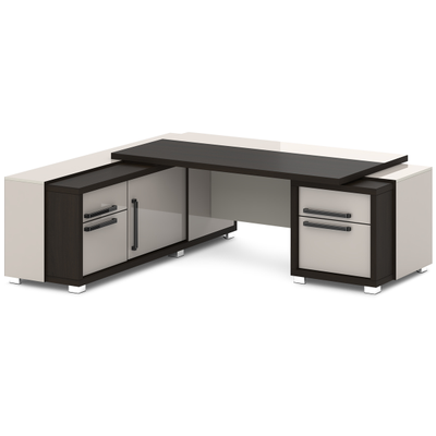 Дуб Линдберг Темный и Серый Шелк