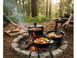 Набор посуды для приготовления, 3 в 1