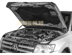 Амортизаторы капота, 2 шт. АвтоУпор для Mitsubishi Pajero IV IV / IV рестайлинг / IV рестайлинг 2 2006-2011 / 2011-2014 / 2014-