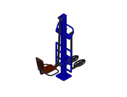 Уличный тренажер жим ногами, разведение ног AVU059