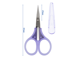 Ножницы "Gamma" ROS-01 для рукоделия в блистере 83 мм фиолетовые