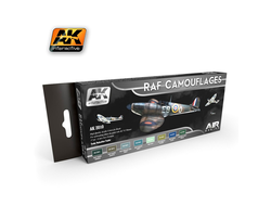 AK-Interactive: Набор акриловых красок: Камуфляжи королевских ВВС Великобритании