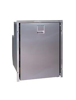 Холодильник Indel Webasto Marine Cruise CR49 Inox Clean Touch 1049BA1MK0000 12/24В 265Вт 49л морозилка 4л 400х525х500мм серебристый встраиваемый компрессорный дверца из нержавеющей стали