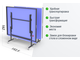 Продажа теннисных столов UNIX Line (Blue) в Иркутске