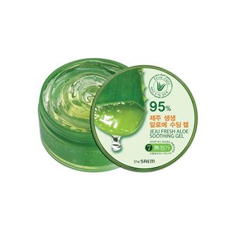 Гель с алоэ универсальный увлажняющий 300мл Jeju Fresh Aloe Soothing Gel 99% 300мл