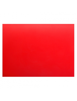 Доска разделочная 600*400*18 мм, полипропилен, цвет красный