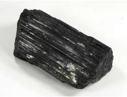 Турмалин чёрный (шерл), кристалл необработанный, Бразилия (67*37*26 мм, 138 г) №37619