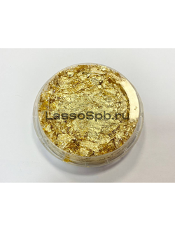 Поталь хлопья цвет Золото 70 мл