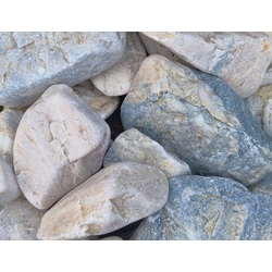 Медовый мрамор галтовка, фракция 20-40 мм