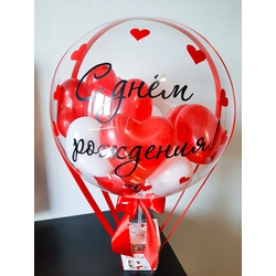 Композиция "Bubbles с конфетами"