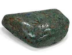 Малахит, азурит в породе, Россия, Кемеровская область (117*70*44 мм, 598 г) №29476