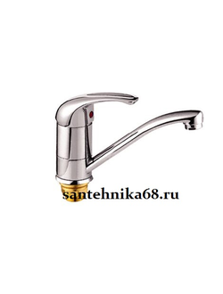 Cмеситель для тюльпана однорукий на гайке Potato 4504-2