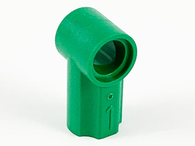 Technic, Axle and Pin Connector Angled #1, Green (32013 / 4114230 / 4188545 / 4199244 / 6428614)