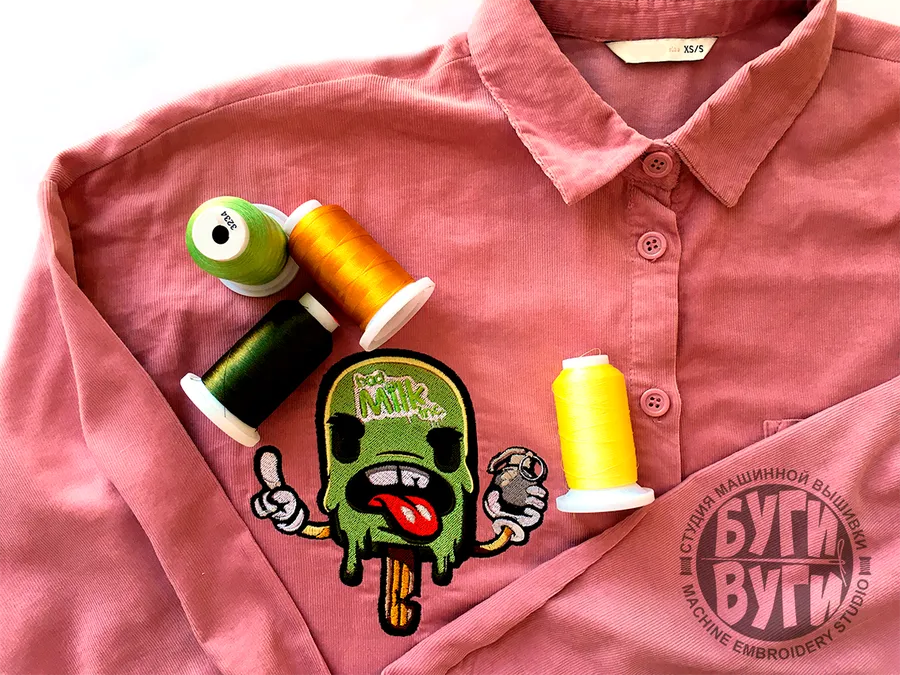 Вышивка на рубашке