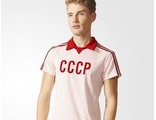 Поло Adidas Sport CCCР Белый