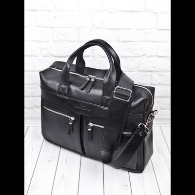 Сумка для ноутбука Lugano Premium black (арт. 1007-51)