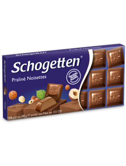 Шоколадная плитка Schgotten Нуга 100гр
