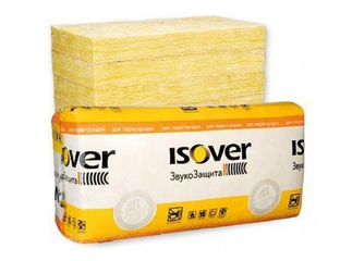 Изовер - Isover Звукозащита-50, 610x1170x50 мм, 1 уп.=14,27 м2, 0,714 м3