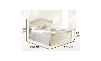 Кровать "Legno" с изножьем 160x200 см