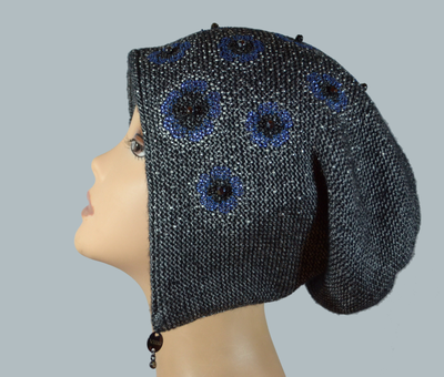 Шапка ушанка Vizio стразы Сваровски фото