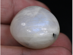 Лунный камень, Адуляр, галтовка, Индия (26*22*7 мм, 16 г) №26655
