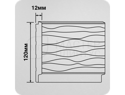 Декоративная стеновая панель HIWOOD LV127W NP