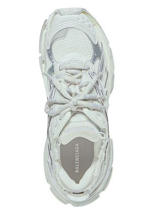 All white balenciaga runners sale