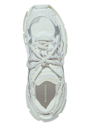 Balenciaga Runner White Silver