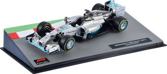 Formula 1 (Формула-1) выпуск № 40 с моделью MERCEDES F1 W05 HYBRID Льюиса Хэмилтона (2014) (без журнала)