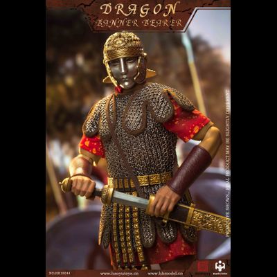 Знаменосец римской ауксилии - КОЛЛЕКЦИОННАЯ ФИГУРКА 1/6 Empire Series-Dragon Banner Bearer (HH18044) - HHMODEL x HAOYUTOYS
