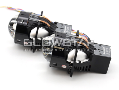 Билед модули Aozoom B-011 Laser 3.0 дюйма, 4 чипа, 5500K, 12V, 54W/81W, крепление 3R