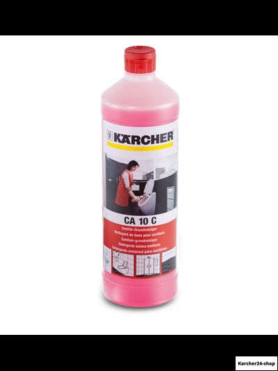 Средство для чистки санузлов sanitpro ca 10 c eco!perform, 1 л (6.295-677.0)