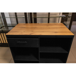 (ЭКС0400) Прилавок рабочий "EXCLUSIVE" с ящиком и 5-ю полками