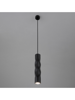 Светодиодный подвесной светильник Eurosvet Scroll 50136/1 LED черный