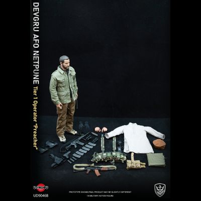 Боец DEVGRU AFO Neptune “Preacher” - Коллекционная ФИГУРА 1/6  (UD9046B) - UJINDOU