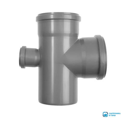 Крестовина для внутренней канализации  110х110х50/87,5° МультиМир  фл