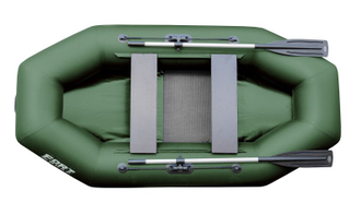Гребная надувная лодка пвх Форт 260 с передвижными сиденьями